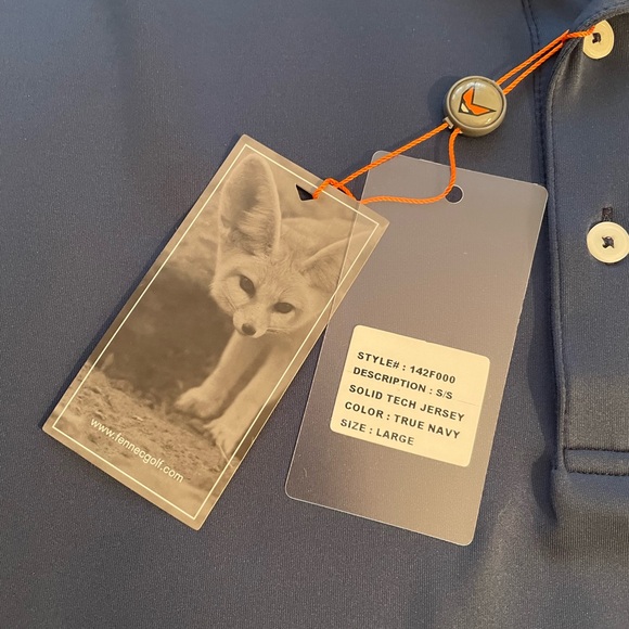The Greenbrier’s Private Golf Course The Snead Fennec Men's Blue Polo Shirt (Lg) - Picture 10 of 12